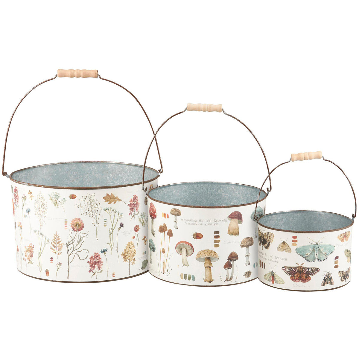 Floral Study Bucket