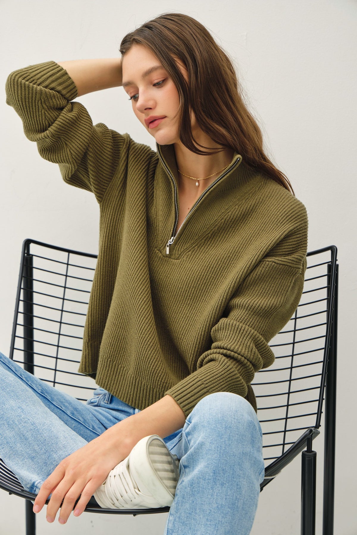 1/4 Zip Sweater