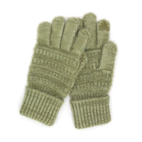 Fluffy Knit Gloves