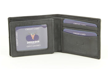 Bi Fold Wallet with Center ID