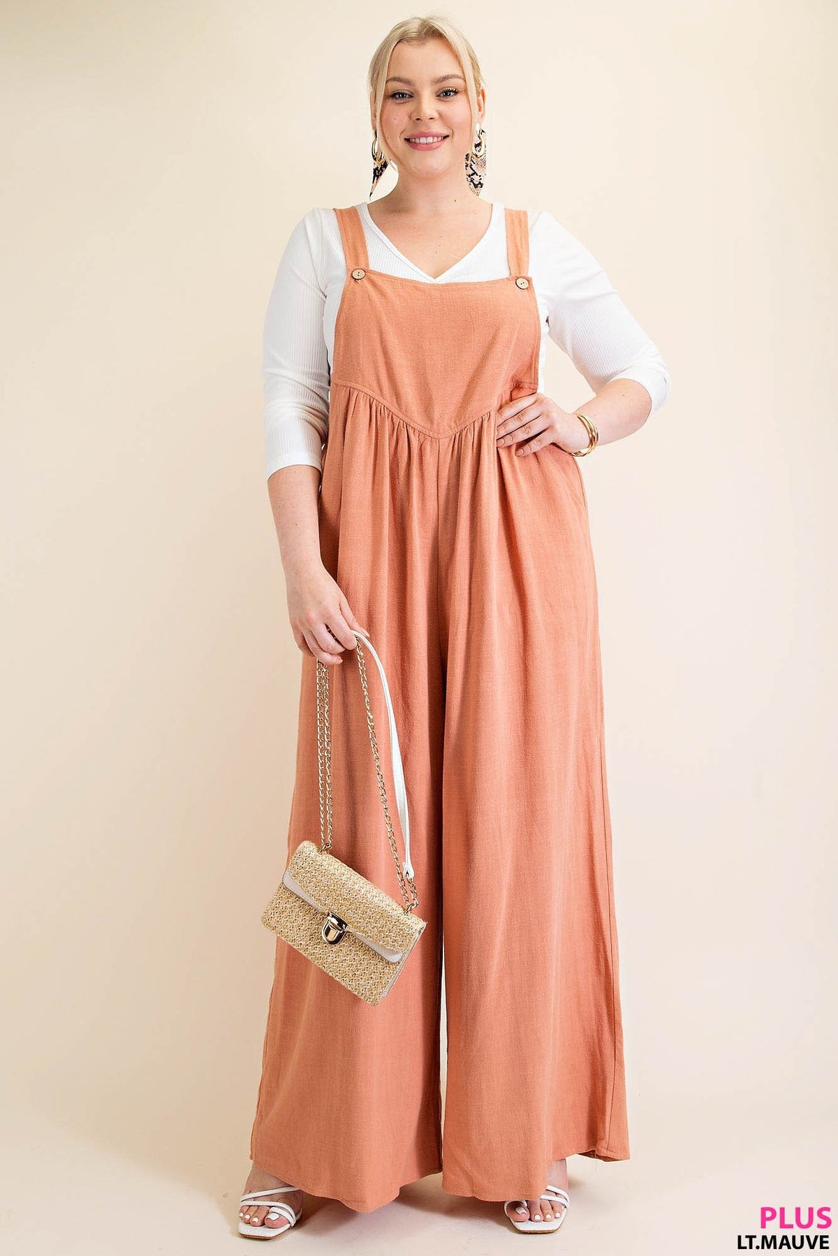 Loose Fit Overalls