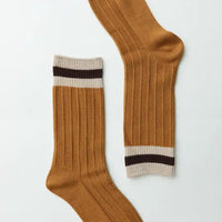 Retro Color Block Socks