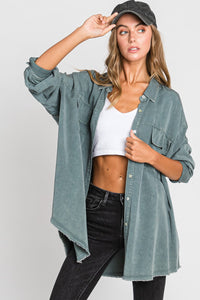 Mineral Wash Vintage Button Down