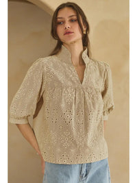 Plus Ember Lines Top