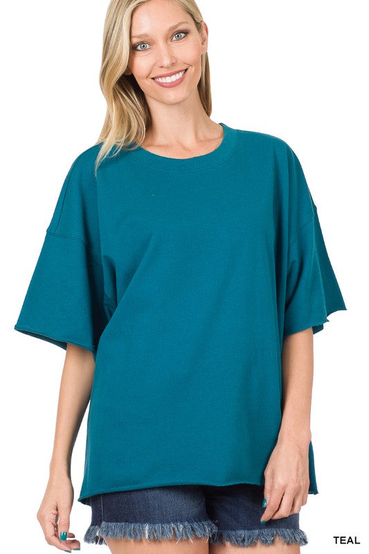 French Terry Drop Shoulder