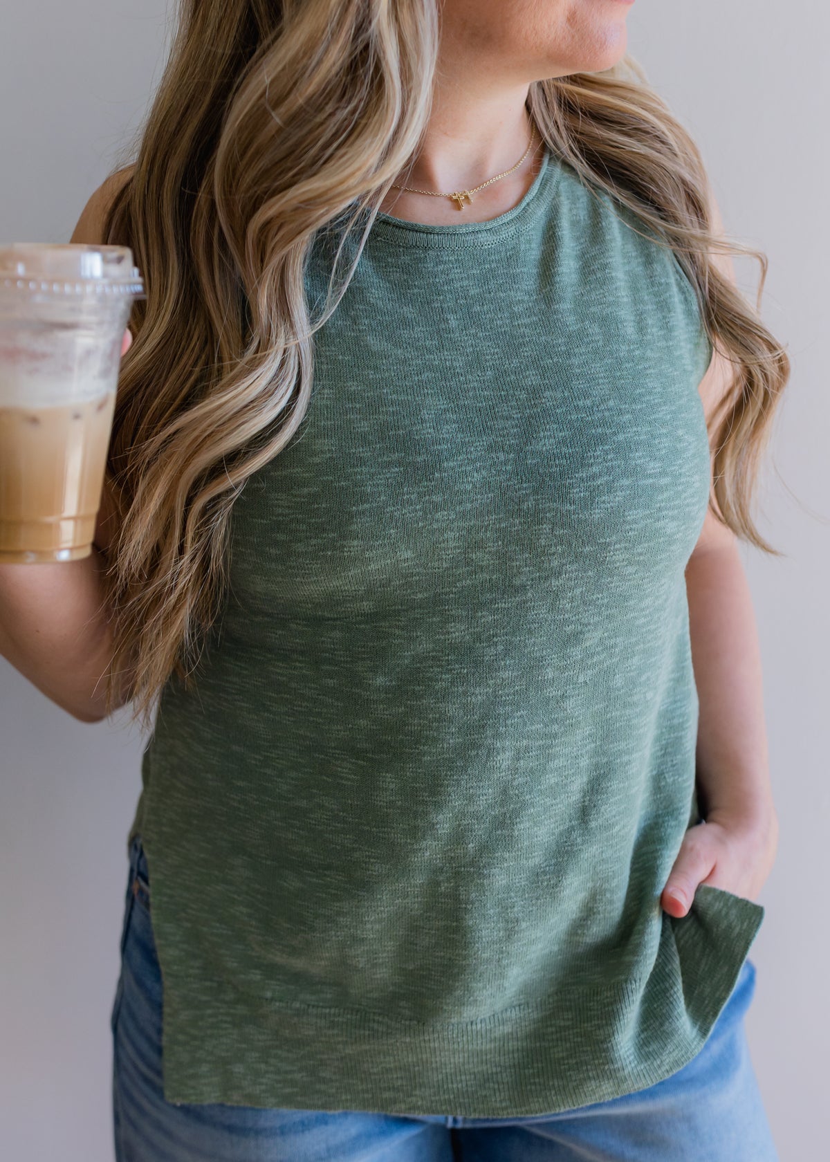Heathered Knit Tank