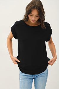Bamboo Cap Sleeve T-Shirt