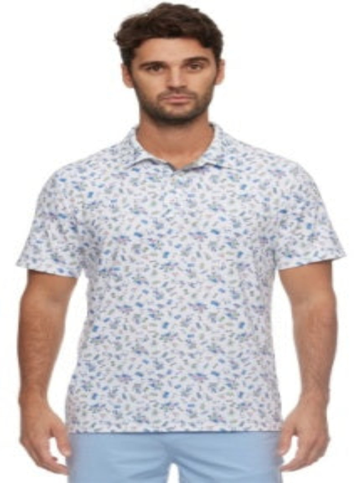Opelika Beach Print Polo