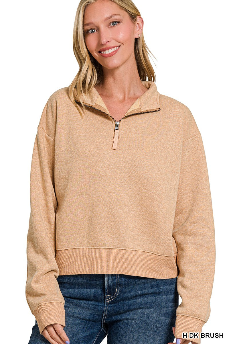 Half-Zip Sweatshirt