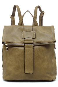 Folded Flap Backpack