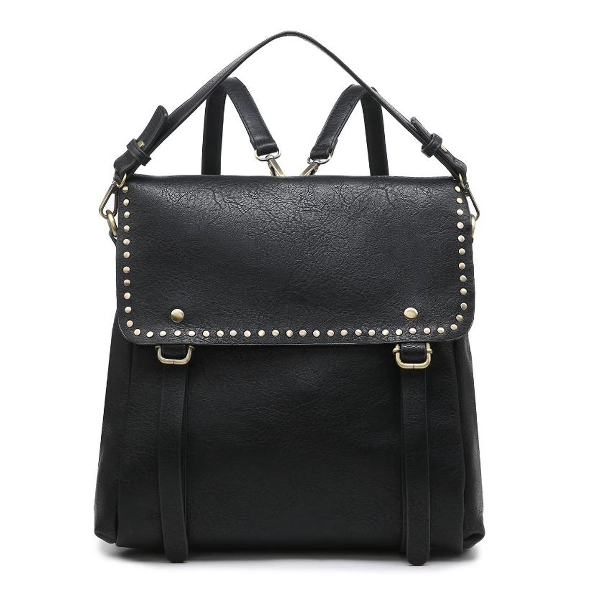 Indigo Backpack W/Studs