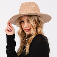 Chenille Wide Brim Hat