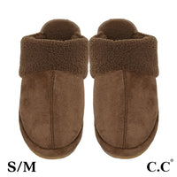 Faux Suede Slippers