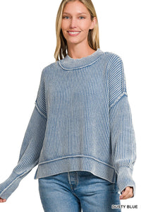 Oversized Cropped Sweater