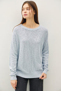 Oversized Slub Sweater