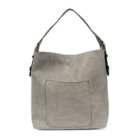Contrast Color Hobo Handbag